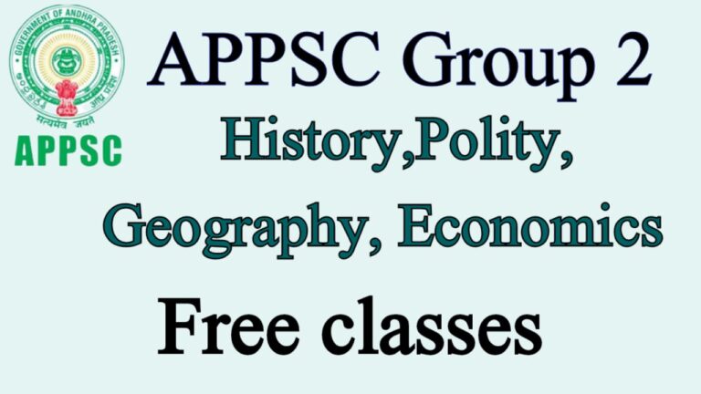 APPSC GRUP 2 COURSE